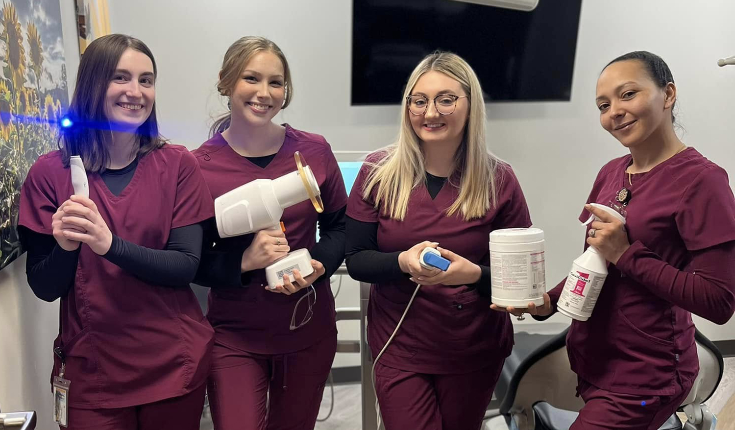 Central Penn College Dental Assistant Students